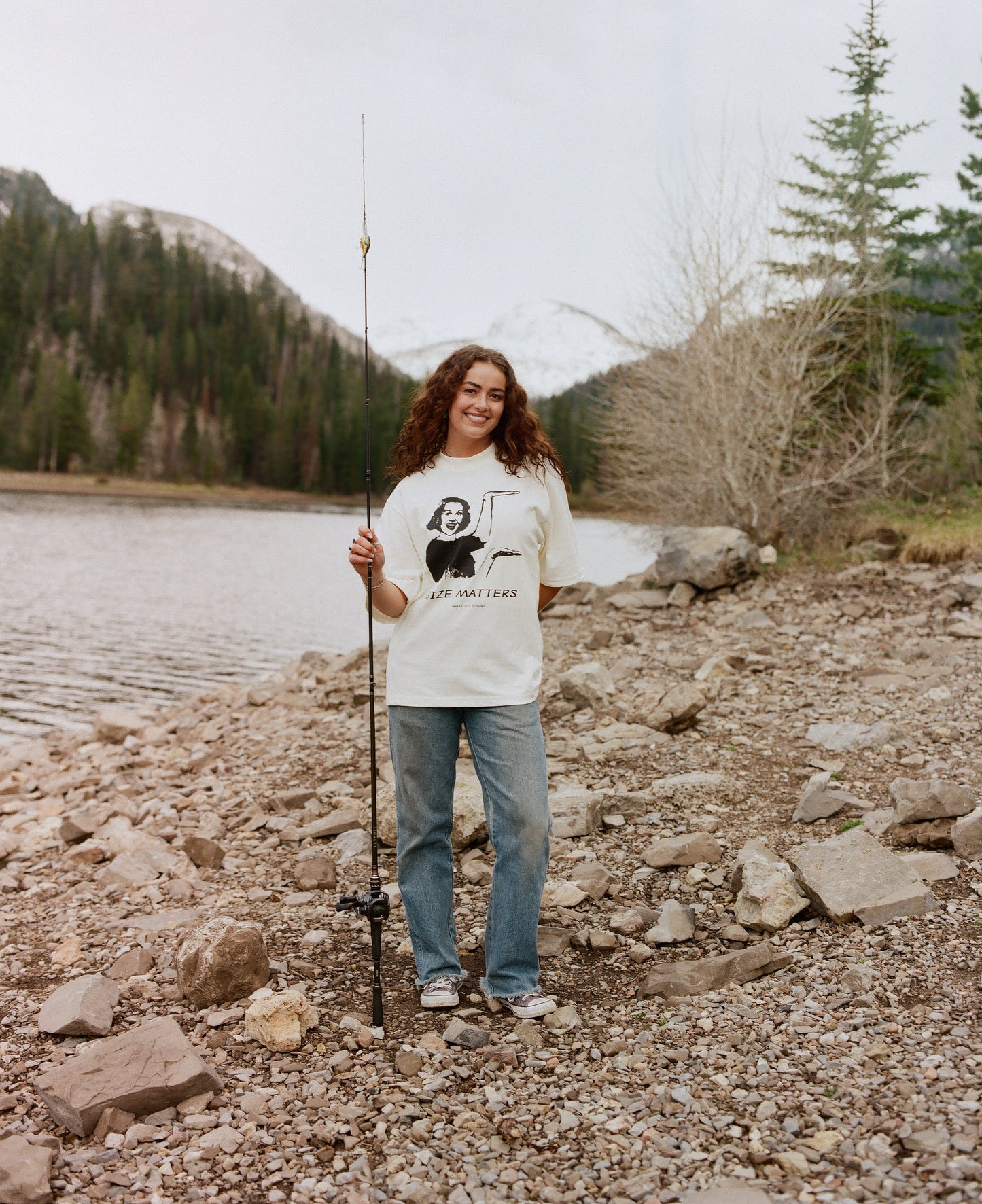 "SIZE MATTERS" OVERSIZED T-SHIRT