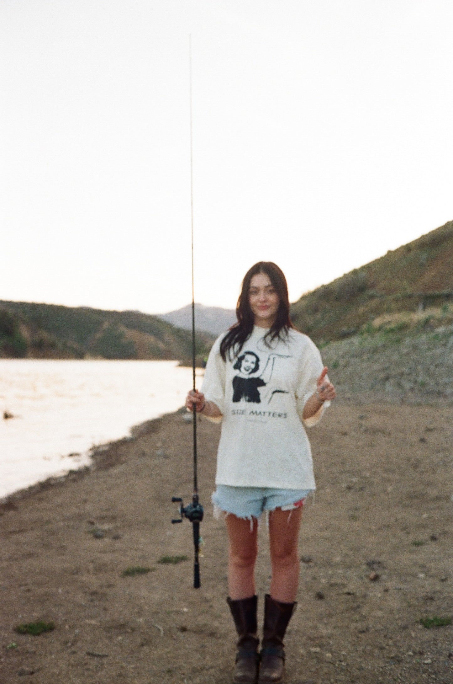 "SIZE MATTERS" OVERSIZED T-SHIRT