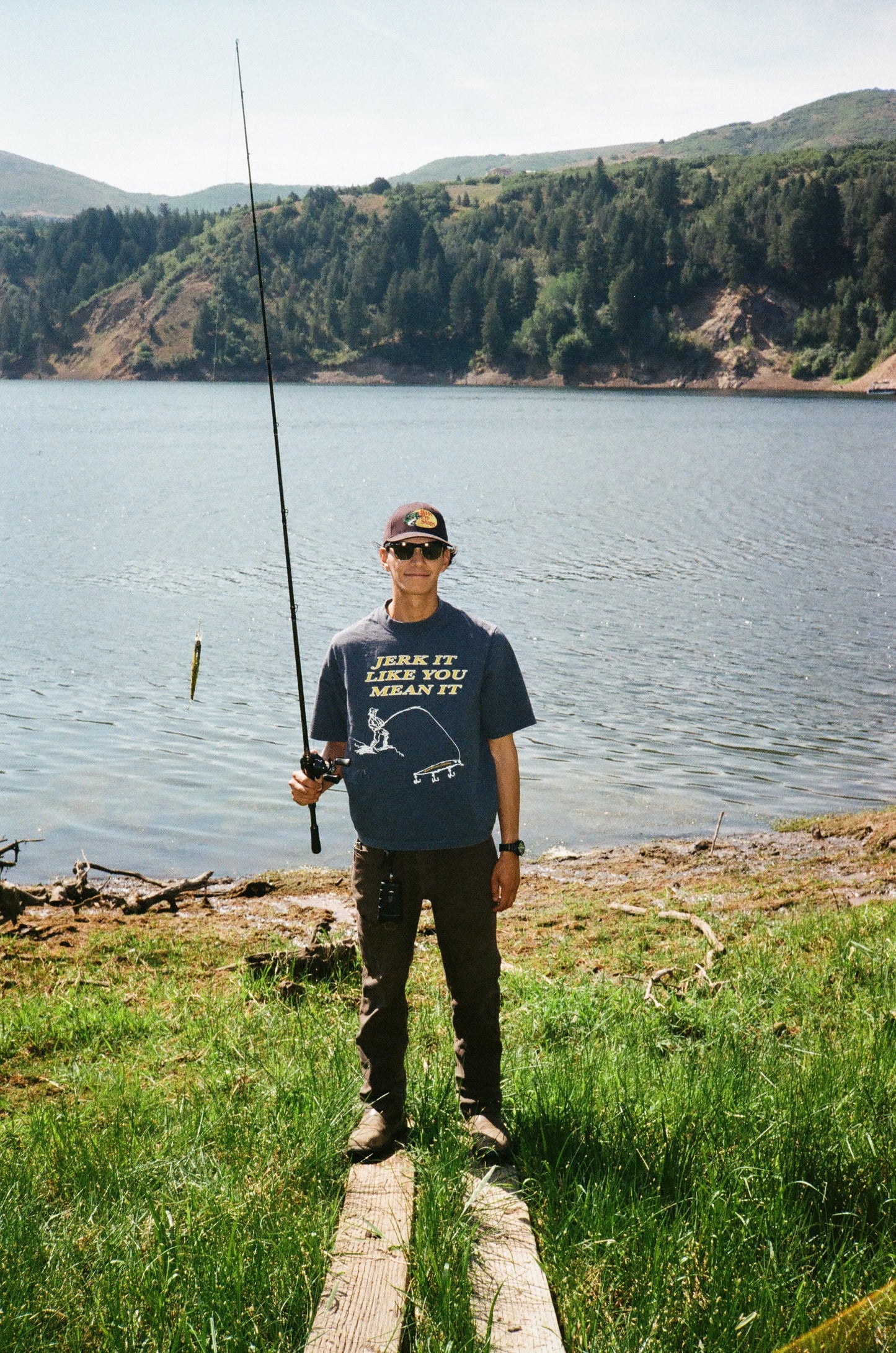 "JERK IT LIKE YOU MEAN IT" OVERSIZED T-SHIRT
